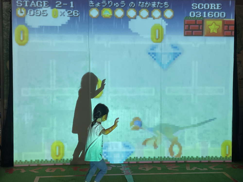 福岡県青少年科学館での常設展示風景