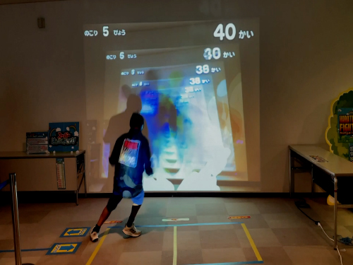 忍者分身の術 イベントでのプレイ風景1