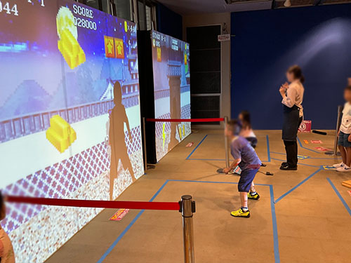 バーチャル忍者ワールド プレイ画面3